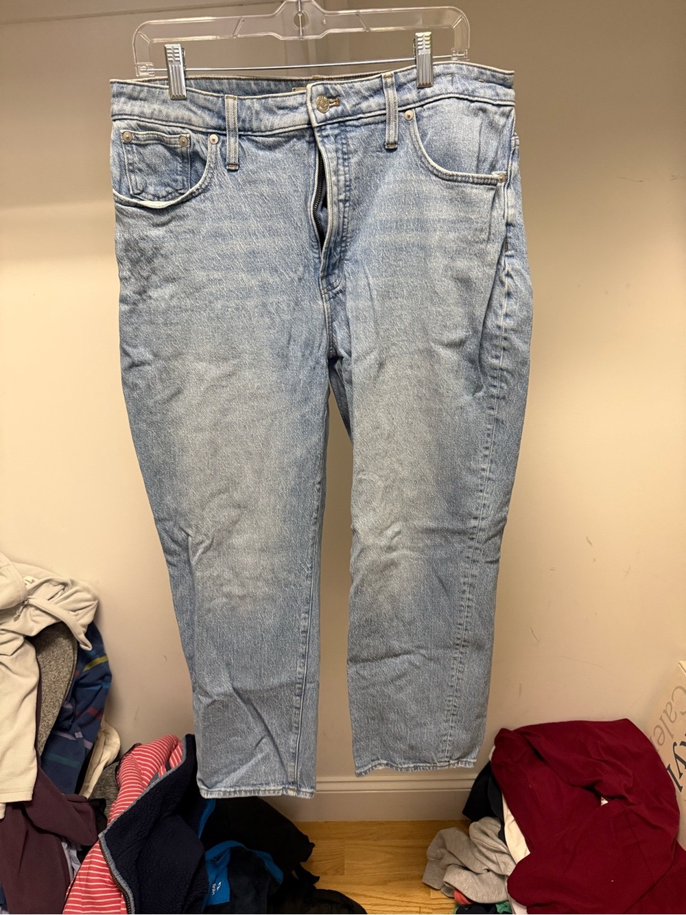 Madewell Relaxed Light Blue Women’s Jeans - Casual Everyday Fit